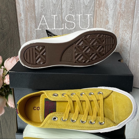 Converse Ctas Suede MariGold Low Top W AUTHENTIC - Picture 5 of 9